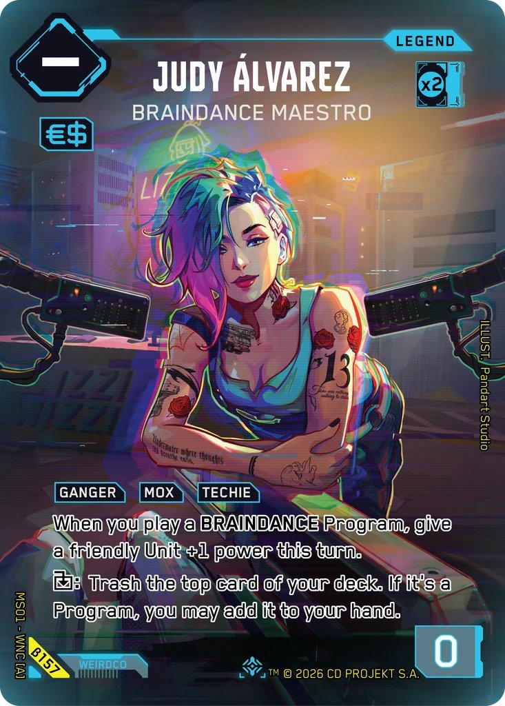 Judy Alvarez - Braindance Maestro, Welcome to Night City - Beta · B157