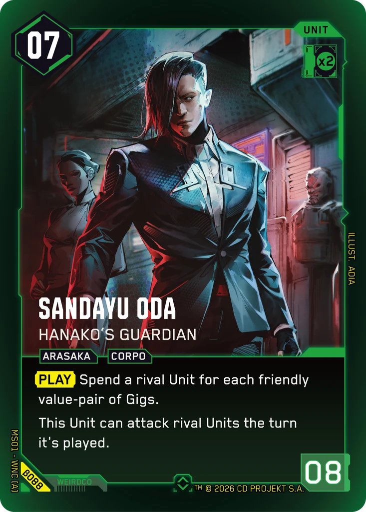 Sandayu Oda - Hanako's Guardian, Welcome to Night City - Beta · B088