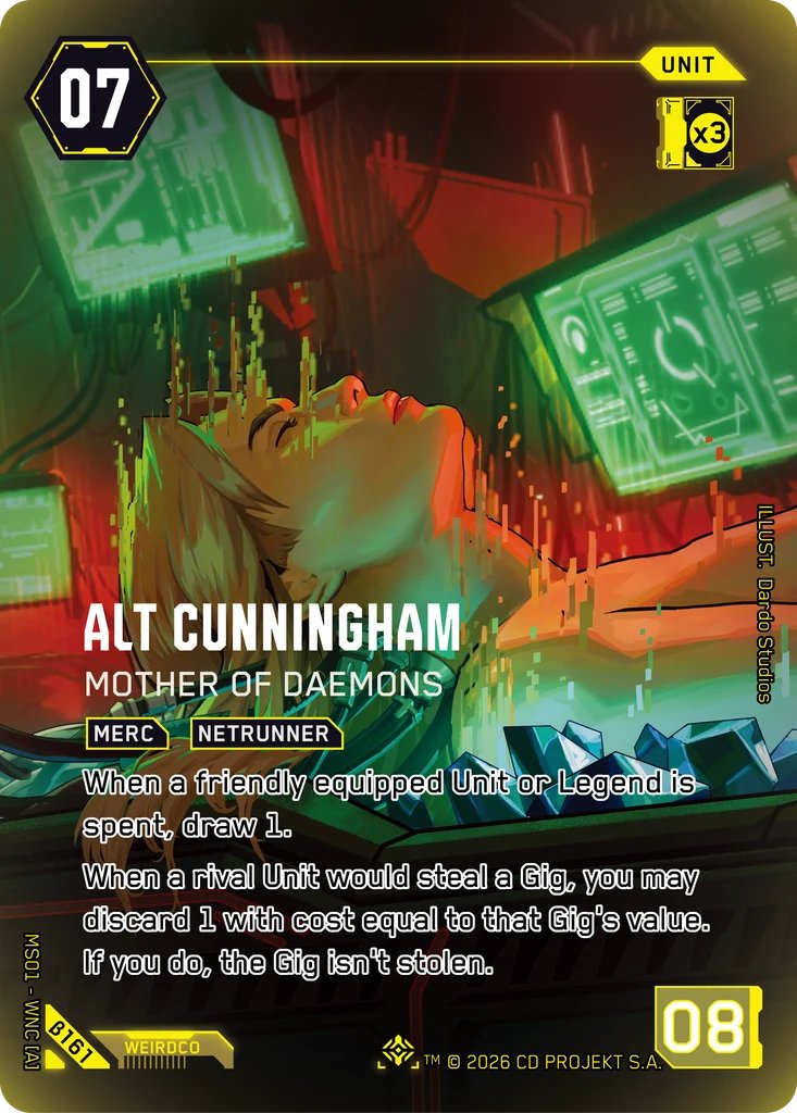 Alt Cunningham - Mother of Daemons, Welcome to Night City - Beta · B161