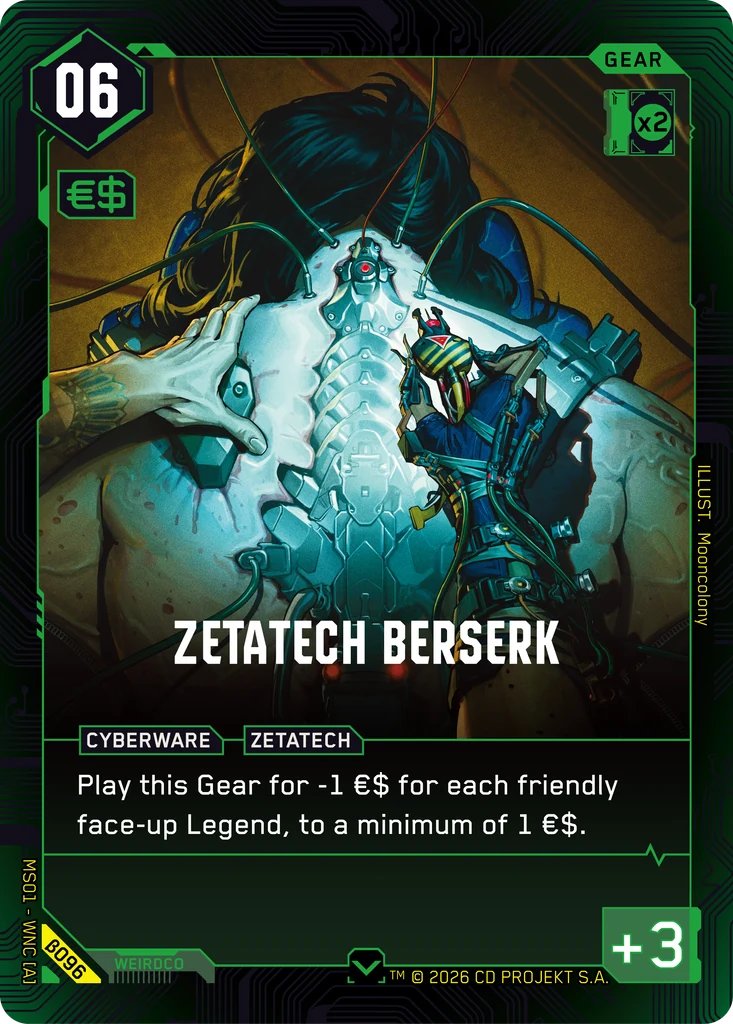 Zetatech Berserk, Welcome to Night City - Beta · B096