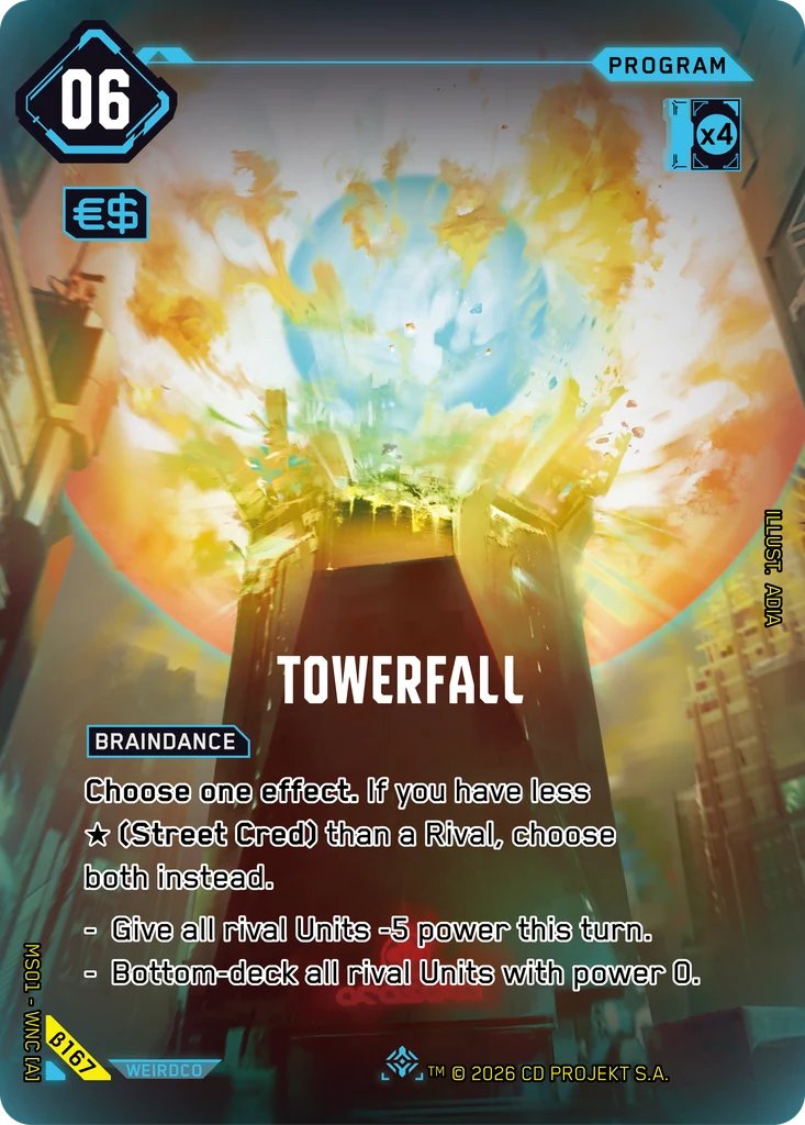 Towerfall, Welcome to Night City - Beta · B167