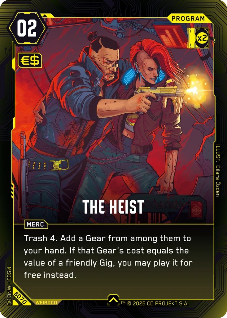 The Heist, Welcome to Night City - Beta · B070