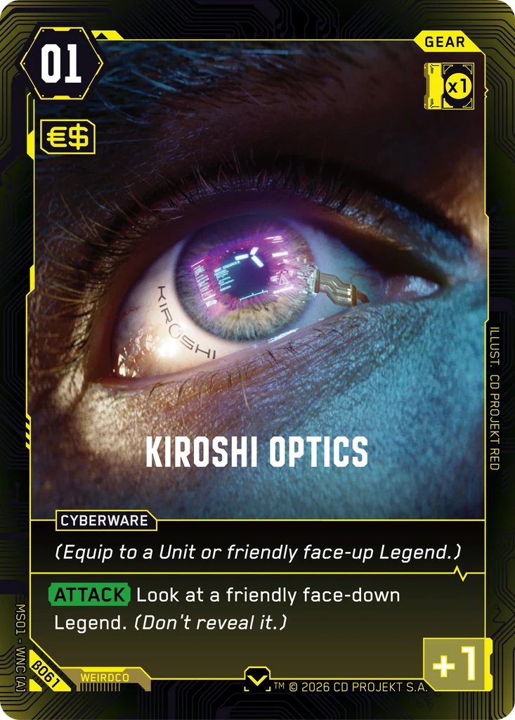 Kiroshi Optics, Welcome to Night City - Beta · B061