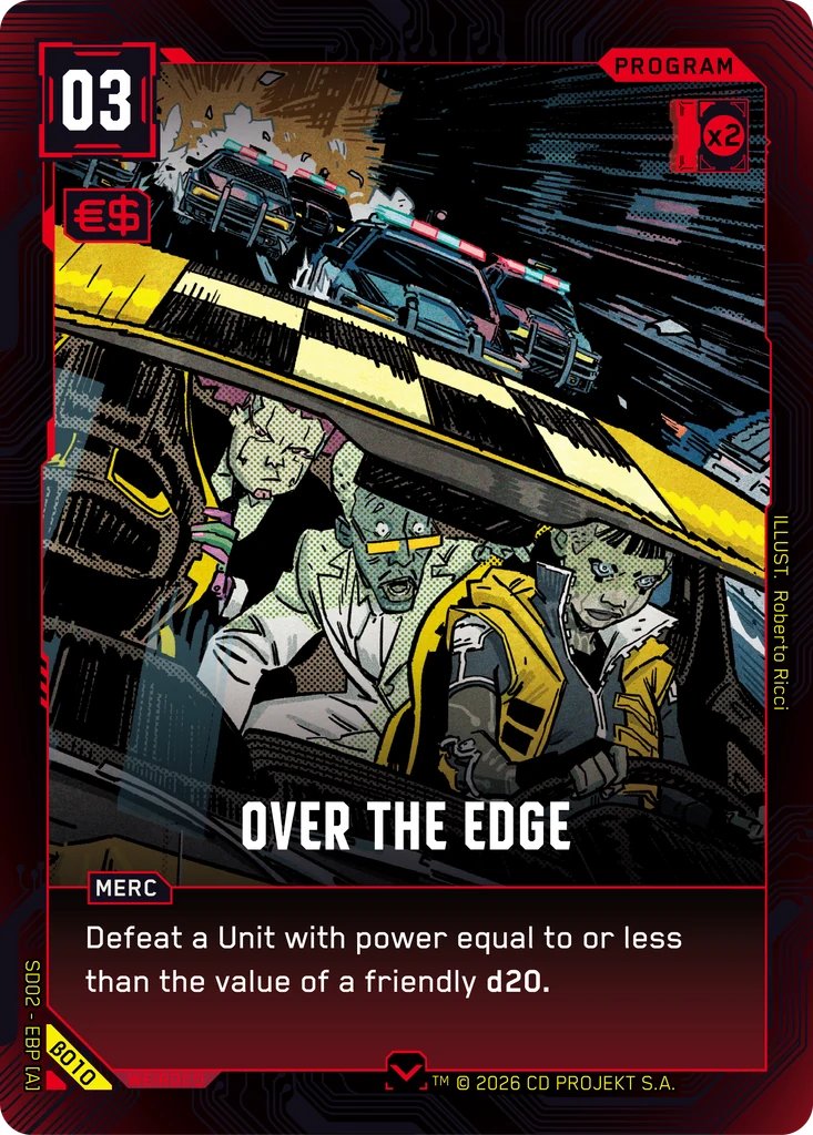 Over the Edge, Embracing Power - Beta Starter Deck · B010