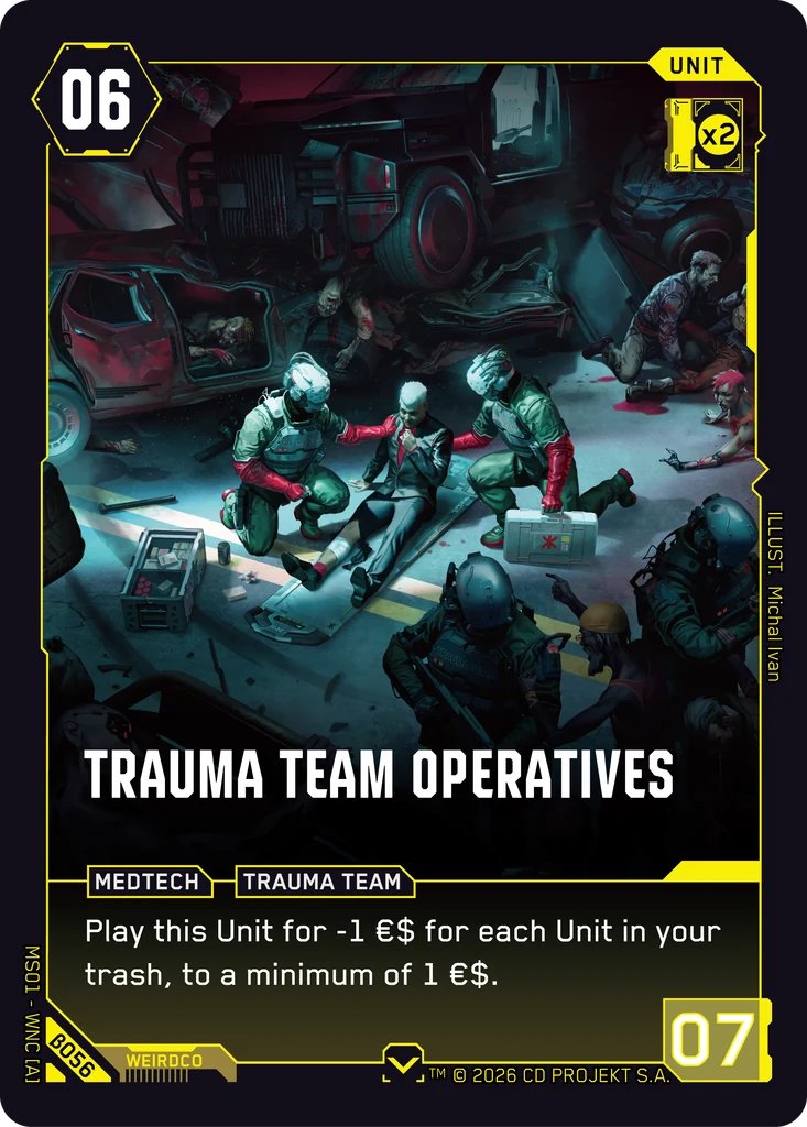 Trauma Team Operatives, Welcome to Night City - Beta · B056