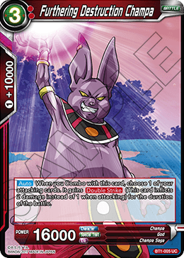 Furthering Destruction Champa, Special Anniversary Set 2021 · BT1-005