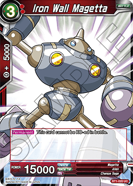 Iron Wall Magetta, Galactic Battle · BT1-020