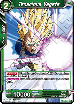 Tenacious Vegeta, Galactic Battle · BT1-066