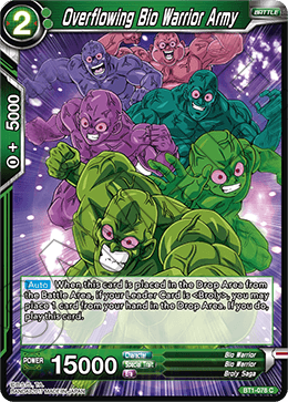 Overflowing Bio Warrior Army, Galactic Battle · BT1-078