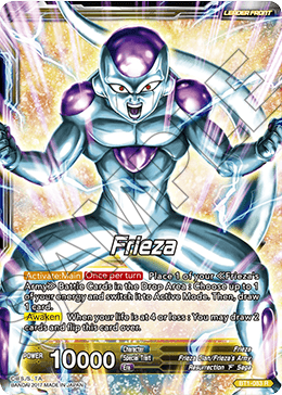 Frieza // Ultimate Form Golden Frieza, Galactic Battle · BT1-083