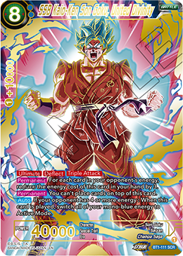 SSB Kaio-Ken Son Goku, United Divinity, Dawn of the Z-Legends · BT1-111