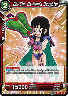 Chi-Chi, Ox-King's Daughter, Rise of the Unison Warrior (2nd Edition) · BT10-013