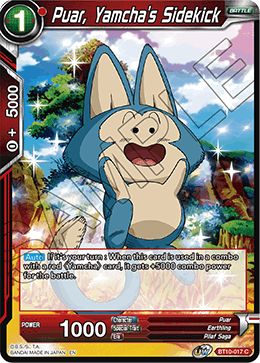 Puar, Yamcha's Sidekick, Rise of the Unison Warrior (2nd Edition) · BT10-017