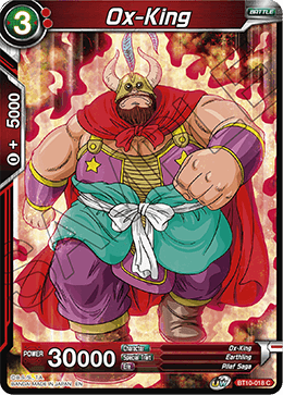 Ox-King, Rise of the Unison Warrior (2nd Edition) · BT10-018