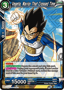 Vegeta, Warrior That Crossed Time, Rise of the Unison Warrior · BT10-042