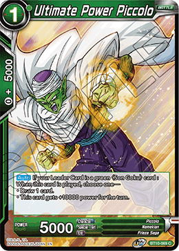 Ultimate Power Piccolo, Rise of the Unison Warrior · BT10-069