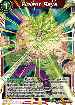 Violent Rays, Vermilion Bloodline (2nd Edition) · BT11-030