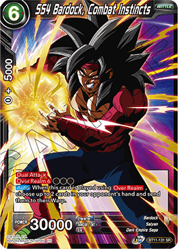 SS4 Bardock, Combat Instincts, Vermilion Bloodline · BT11-131