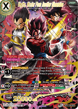 Vegito, Warrior From Another Dimension, Vermilion Bloodline · BT11-154