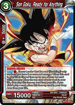 Son Goku, Ready for Anything, Vicious Rejuvenation · BT12-006
