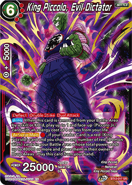 King Piccolo, Evil Dictator, Vicious Rejuvenation · BT12-017