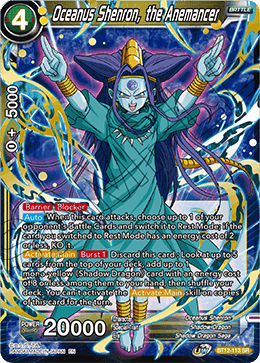 Oceanus Shenron, the Anemancer, Vicious Rejuvenation · BT12-113