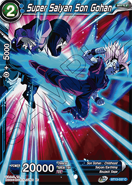 Super Saiyan Son Gohan, Supreme Rivalry · BT13-037
