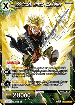 SS Trunks, Altering the Future, Supreme Rivalry · BT13-093