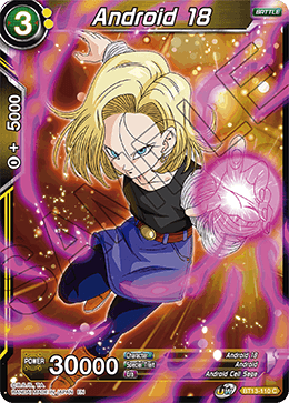 Android 18, Supreme Rivalry · BT13-110