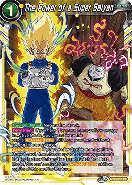 The Power of a Super Saiyan, Supreme Rivalry · BT13-120
