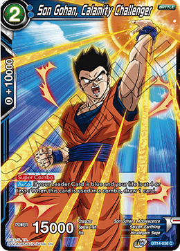 Son Gohan, Calamity Challenger, Cross Spirits · BT14-038