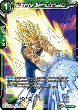 SS Vegeta, Majin Exterminator, Judge Promotion Cards · BT14-073