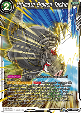 Ultimate Dragon Tackle, Cross Spirits Pre-Release Cards · BT14-143