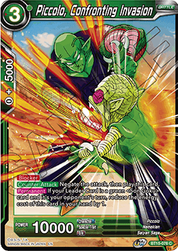 Piccolo, Confronting Invasion, Saiyan Showdown · BT15-076