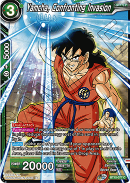 Yamcha, Confronting Invasion, Saiyan Showdown · BT15-077