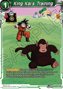 King Kai's Training, 5th Anniversary Set · BT15-089