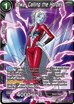 Towa, Calling the Hordes, Saiyan Showdown · BT15-126
