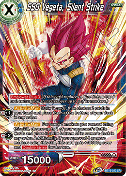 SSG Vegeta, Silent Strike, Realm of the Gods · BT16-022