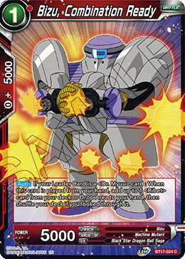 Bizu, Combination Ready, Ultimate Squad · BT17-024