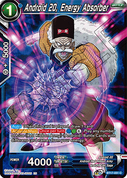 Android 20, Energy Absorber, Ultimate Squad · BT17-051