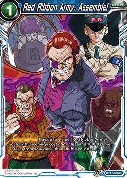 Red Ribbon Army, Assemble!, Ultimate Squad · BT17-056