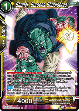 Saonel, Burdens Shouldered, Ultimate Squad · BT17-102