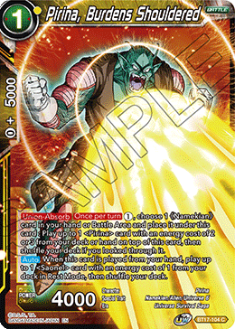 Pirina, Burdens Shouldered, Ultimate Squad · BT17-104