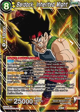 Bardock, Inherited Might, Dawn of the Z-Legends · BT18-107