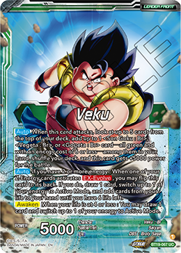 Veku // Gogeta, Fusion Complete, Fighter's Ambition · BT19-067