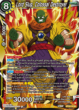 Lord Slug, Colossal Destroyer, Fighter's Ambition · BT19-112