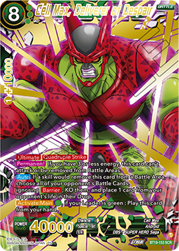 Cell Max, Deliverer of Despair, Fighter's Ambition · BT19-153