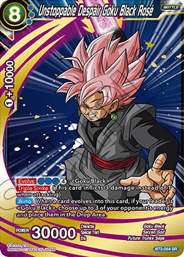 Unstoppable Despair Goku Black Rose, Union Force · BT2-054