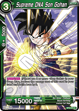 Supreme DNA Son Gohan, Union Force · BT2-075