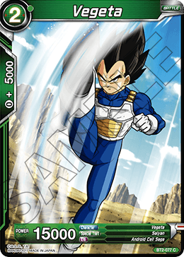 Vegeta, Union Force · BT2-077